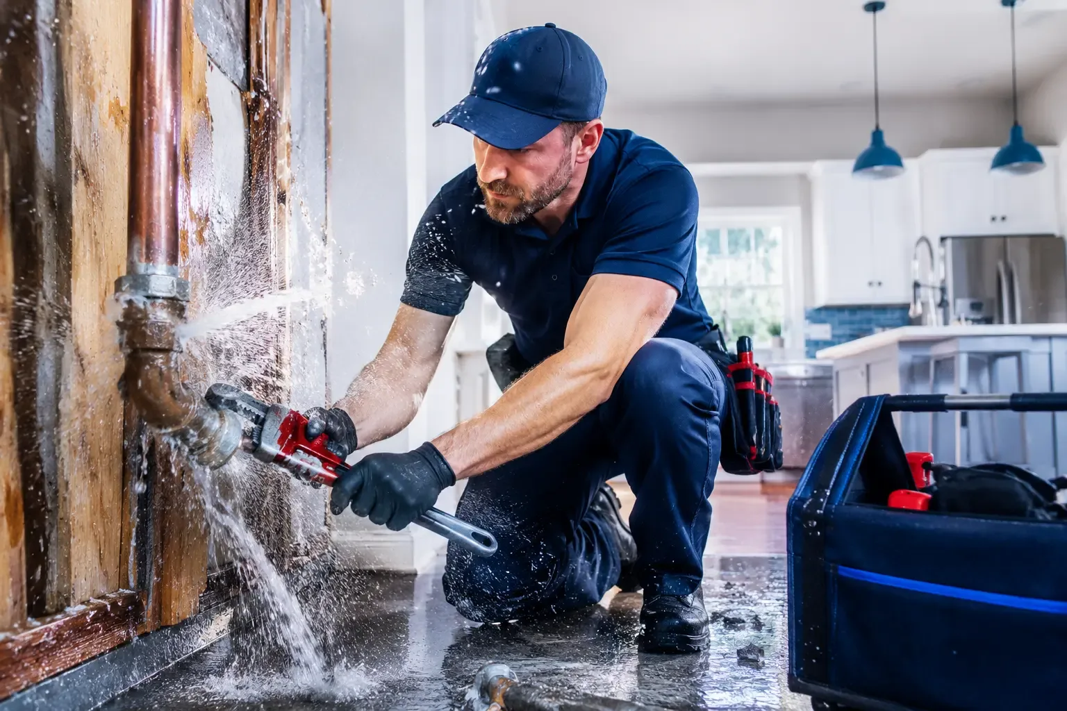Local emergency pipe repair professionals in Lost Springs, KS